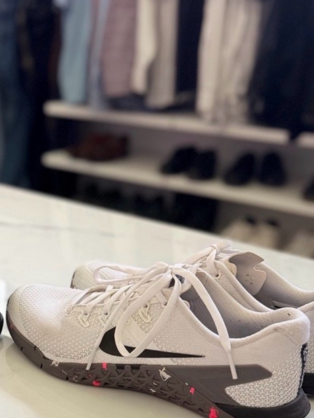 Nike Women’s White Metcon Training Shoes